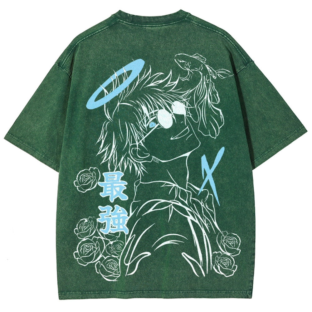 Jujutsu Kaisen Unisex Fit Washed T-Shirt