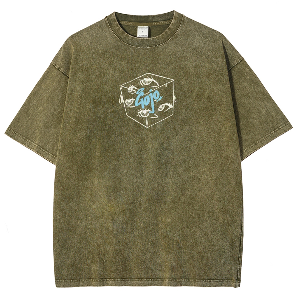 Jujutsu Kaisen Unisex Fit Washed T-Shirt