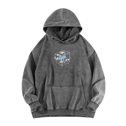 Jujutsu Kaisen Unisex Washed Hoodie