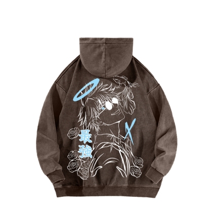 Jujutsu Kaisen Unisex Washed Hoodie