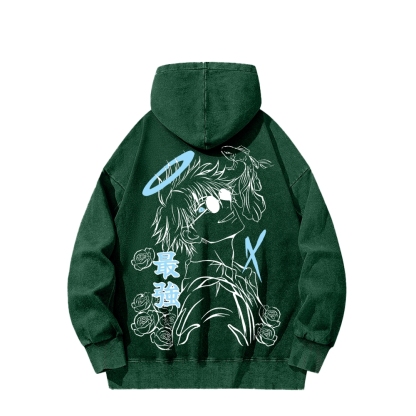 Jujutsu Kaisen Unisex Washed Hoodie