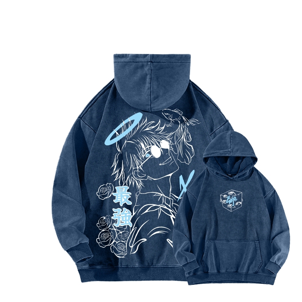 Jujutsu Kaisen Unisex Washed Hoodie