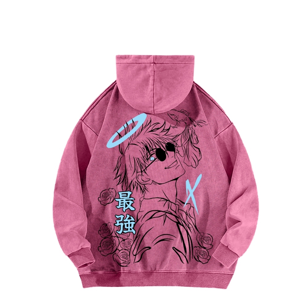 Jujutsu Kaisen Unisex Washed Hoodie