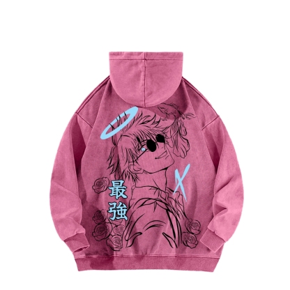 Jujutsu Kaisen Unisex Washed Hoodie
