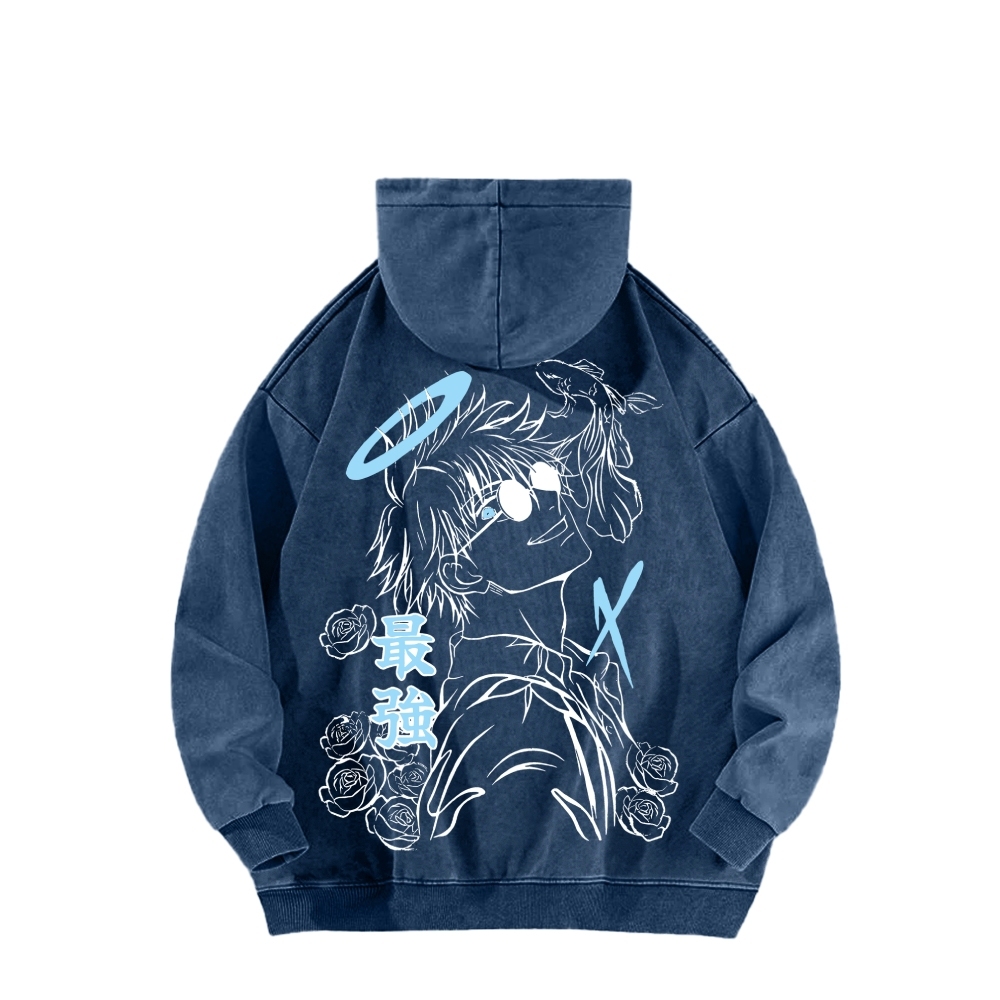 Jujutsu Kaisen Unisex Washed Hoodie