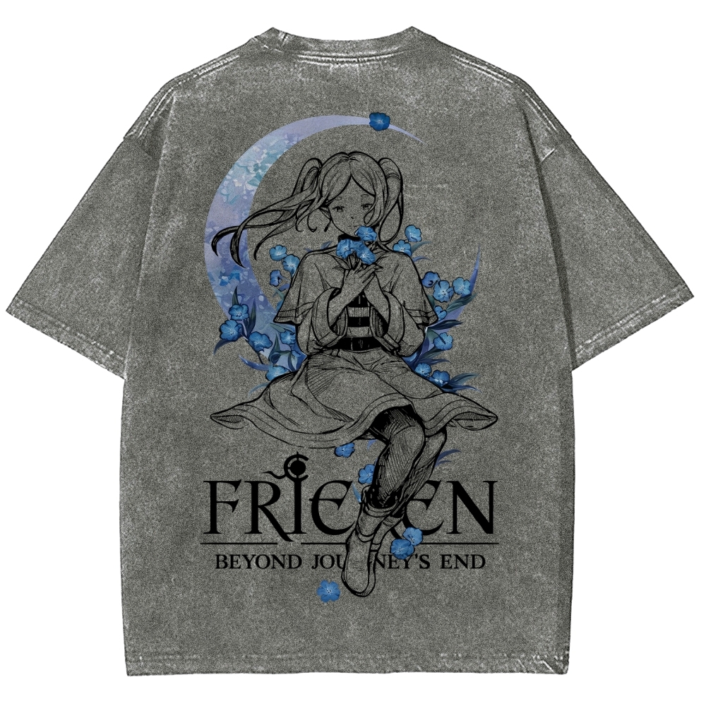 Frieren Unisex Fit Washed T-Shirt