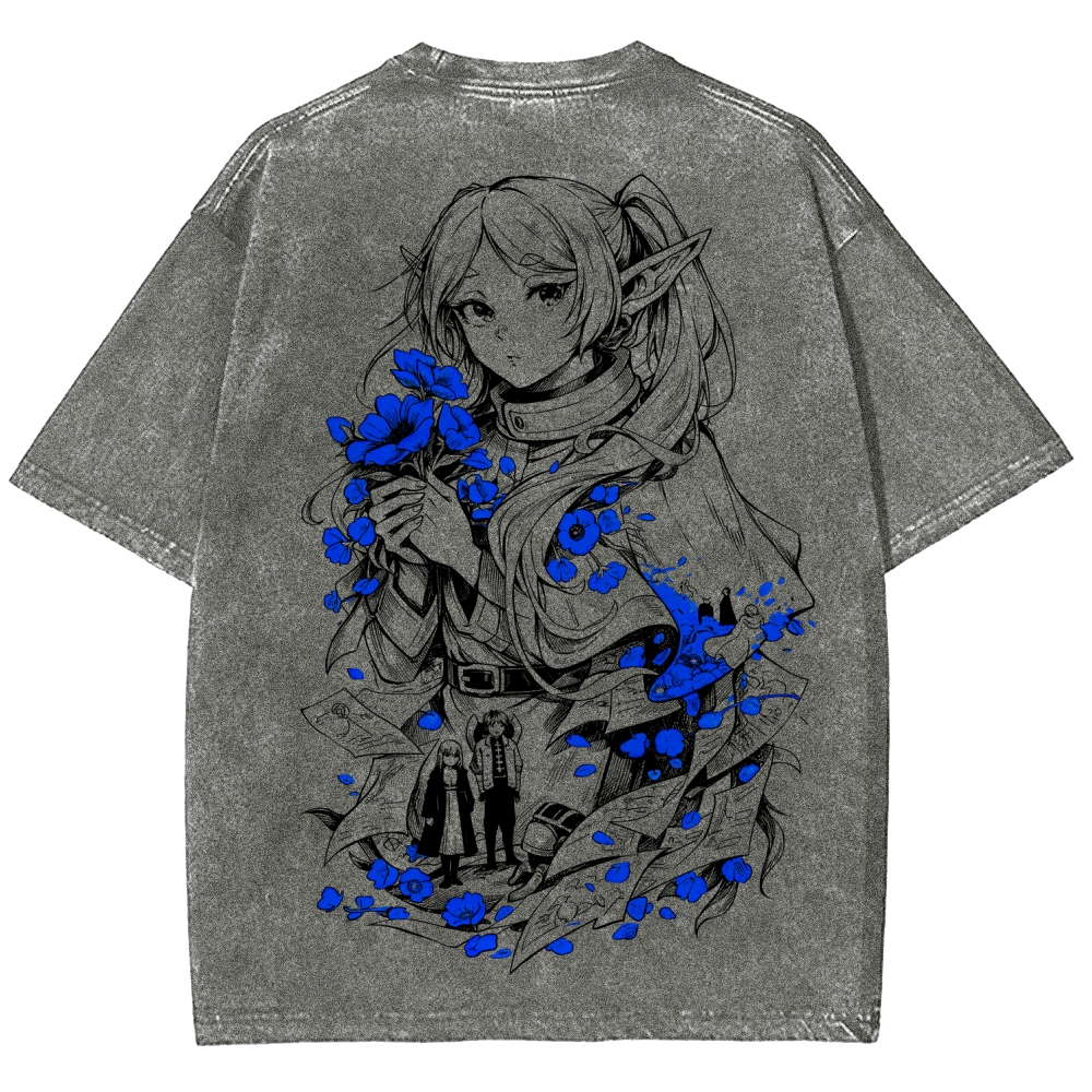 Frieren Unisex Fit Washed T-Shirt
