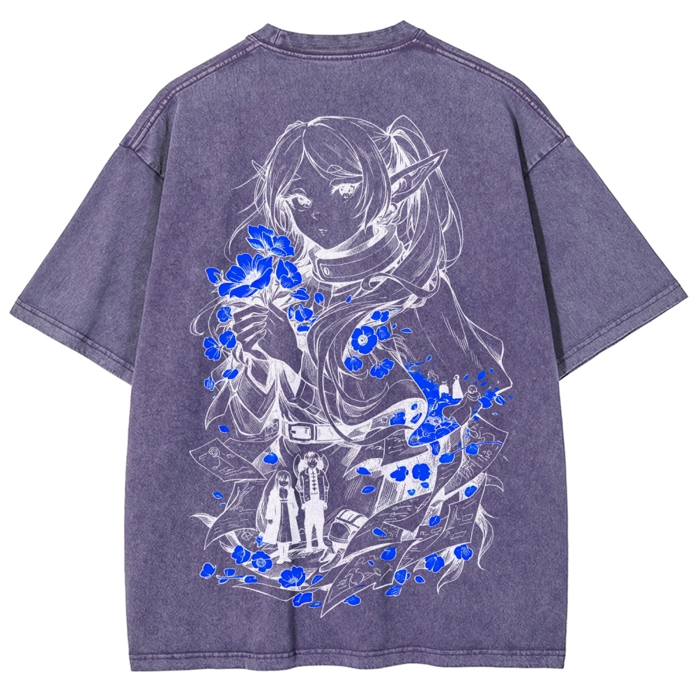 Frieren Unisex Fit Washed T-Shirt