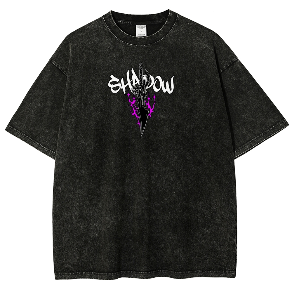 Solo Leveling Unisex Fit Washed T-Shirt