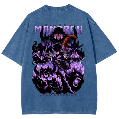 Solo Leveling Unisex Fit Washed T-Shirt