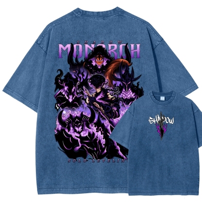 Solo Leveling Unisex Fit Washed T-Shirt