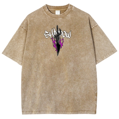 Solo Leveling Unisex Fit Washed T-Shirt