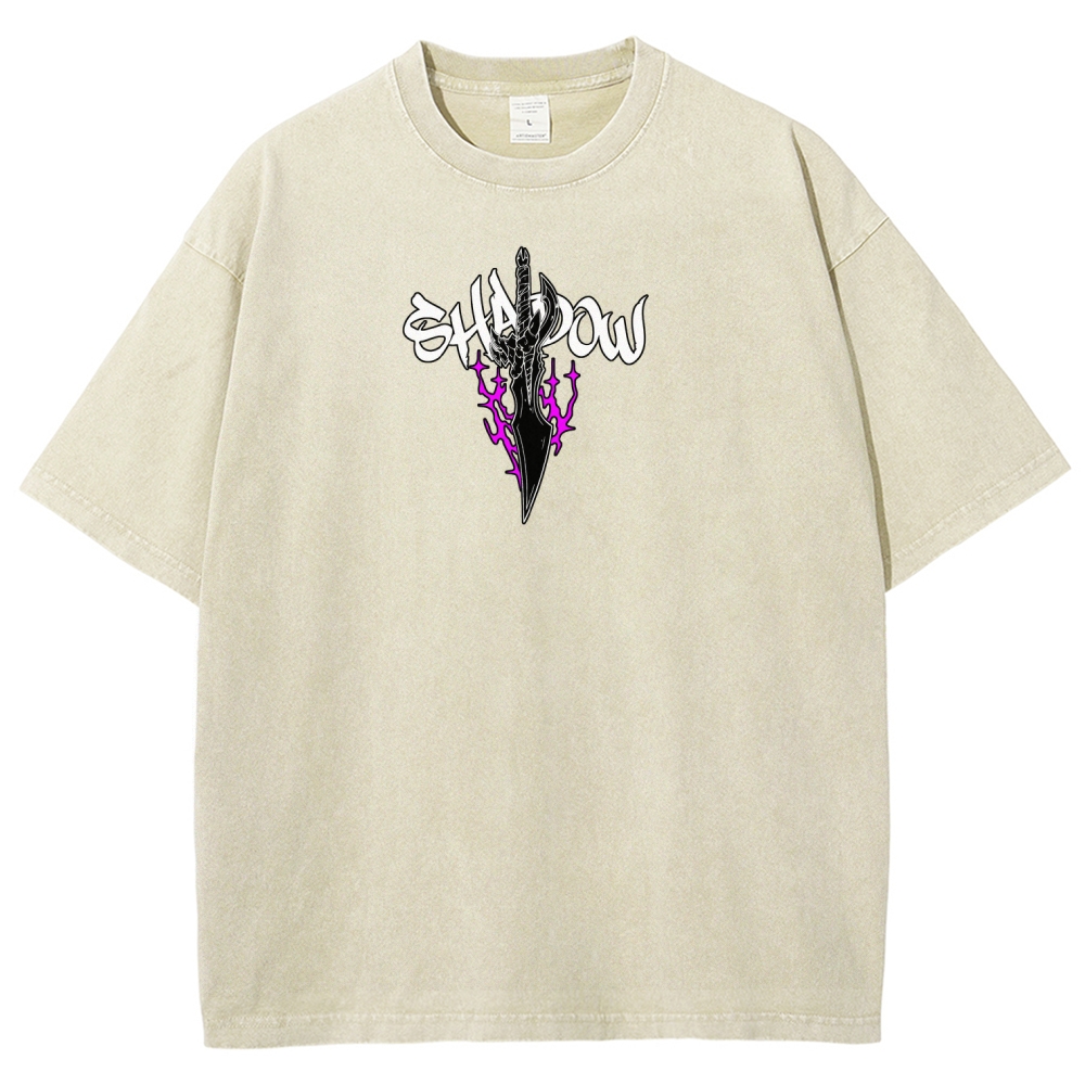 Solo Leveling Unisex Fit Washed T-Shirt