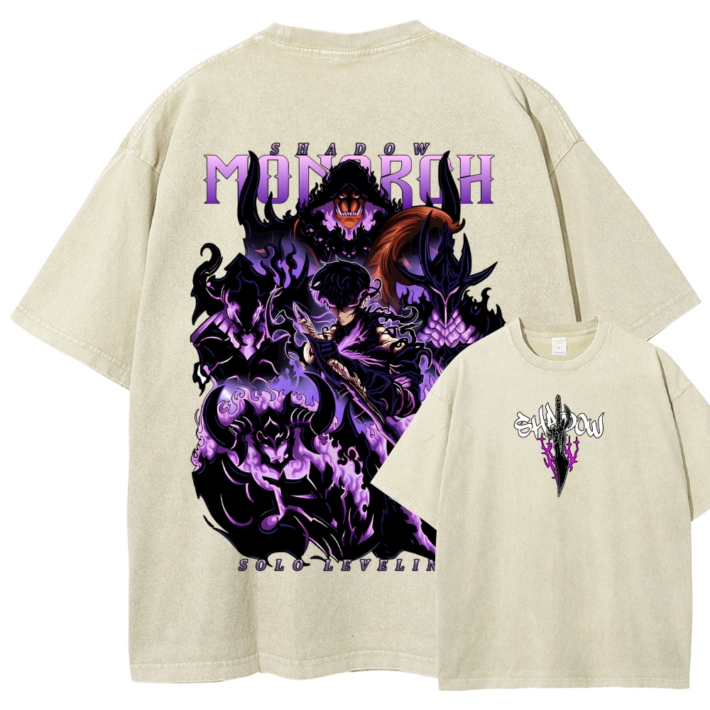 Solo Leveling Unisex Fit Washed T-Shirt