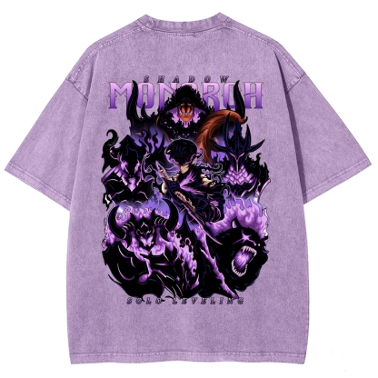 Solo Leveling Unisex Fit Washed T-Shirt