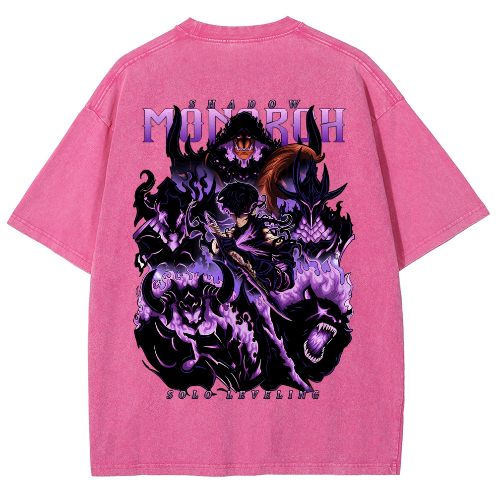 Solo Leveling Unisex Fit Washed T-Shirt