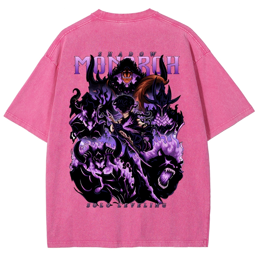 Solo Leveling Unisex Fit Washed T-Shirt
