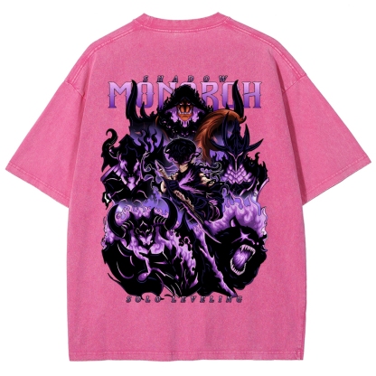 Solo Leveling Unisex Fit Washed T-Shirt