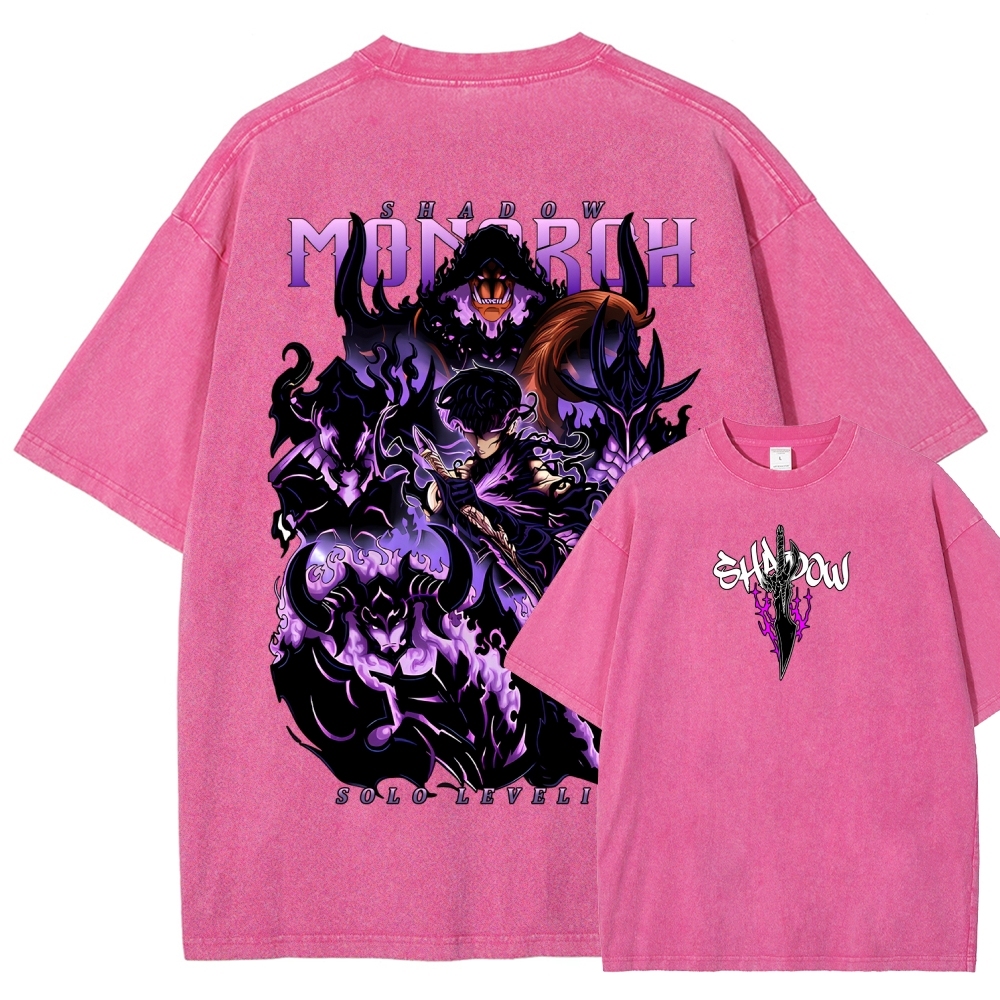 Solo Leveling Unisex Fit Washed T-Shirt