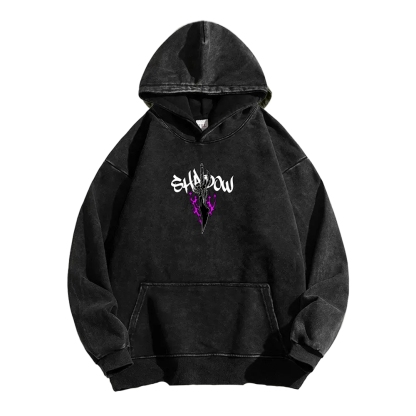 Solo Leveling Unisex Washed Hoodie