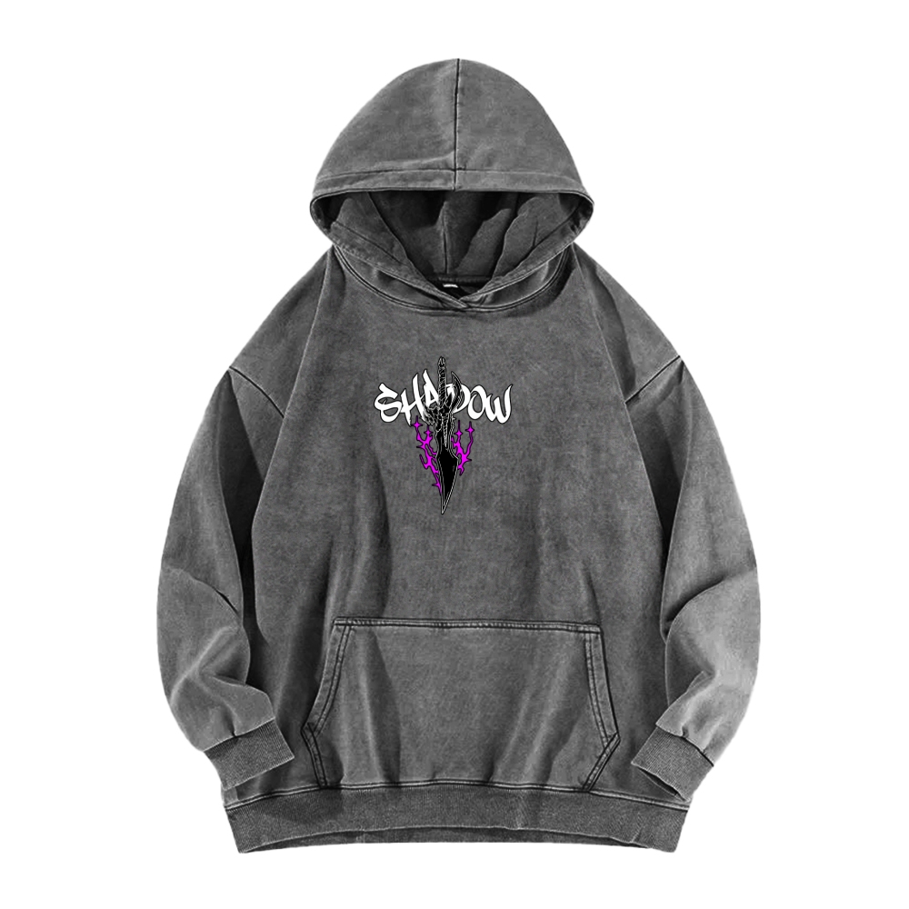 Solo Leveling Unisex Washed Hoodie