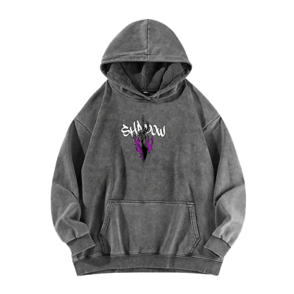 Solo Leveling Unisex Washed Hoodie