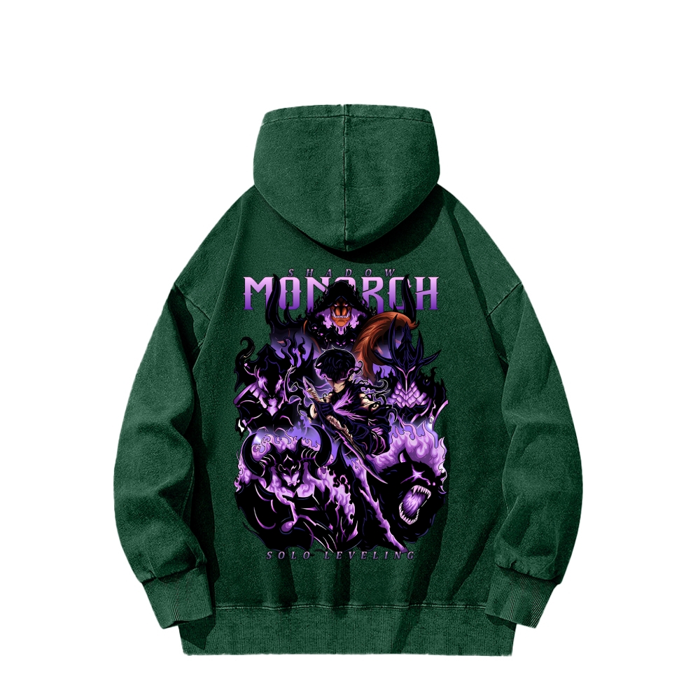 Solo Leveling Unisex Washed Hoodie