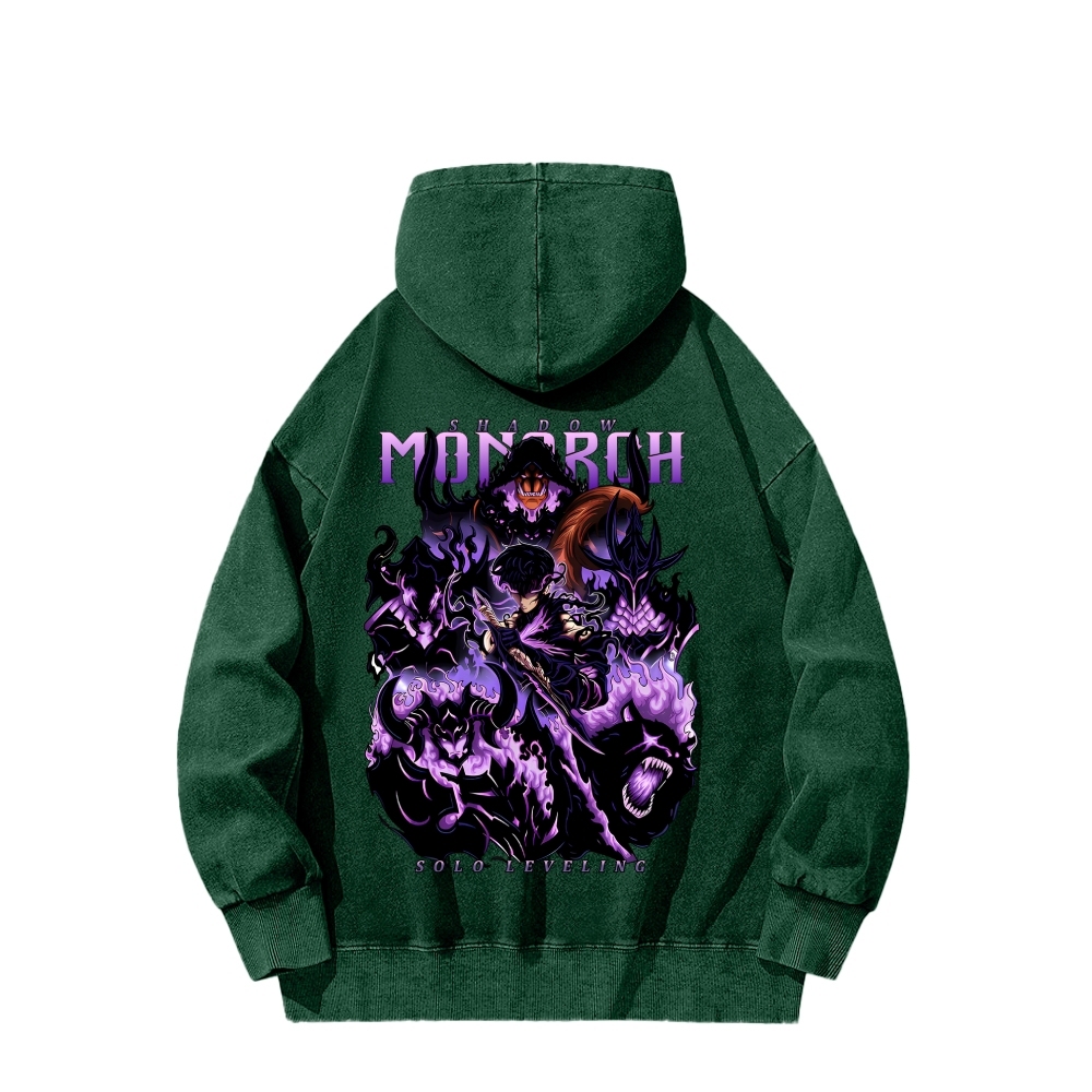 Solo Leveling Unisex Washed Hoodie