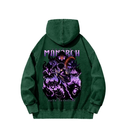 Solo Leveling Unisex Washed Hoodie