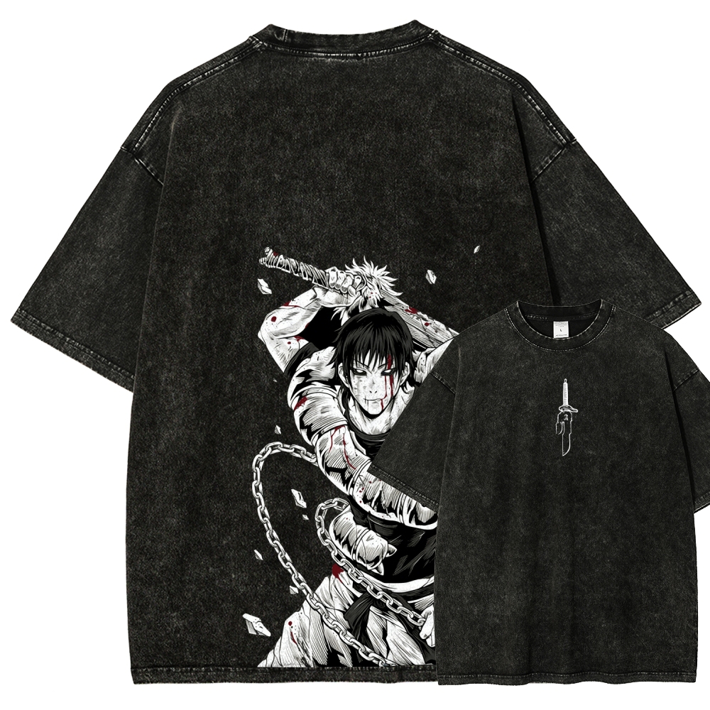 Jujutsu Kaisen Unisex Fit Washed T-Shirt
