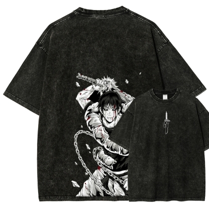 Jujutsu Kaisen Unisex Fit Washed T-Shirt