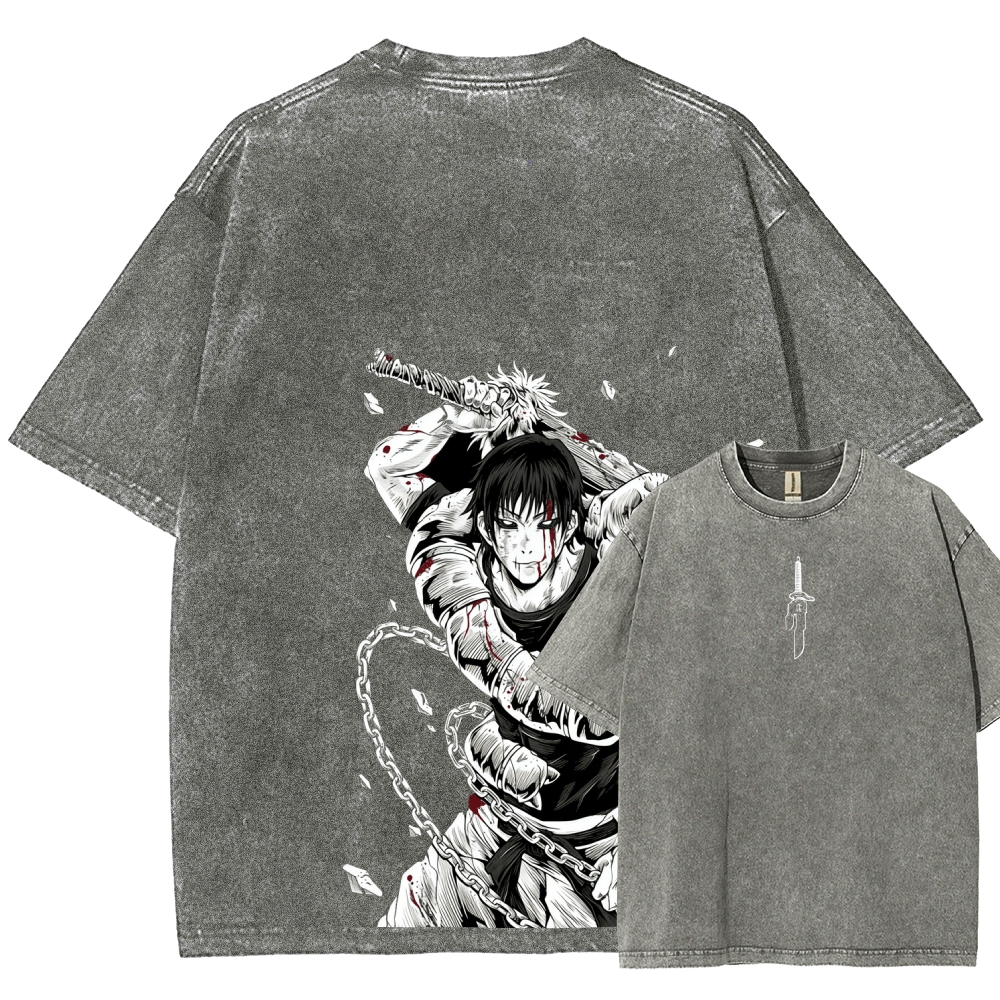 Jujutsu Kaisen Unisex Fit Washed T-Shirt
