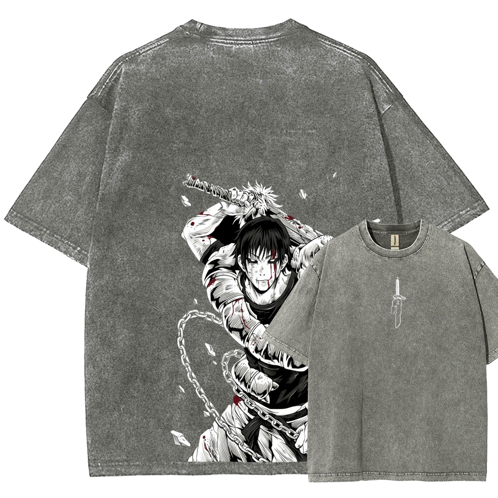 Jujutsu Kaisen Unisex Fit Washed T-Shirt