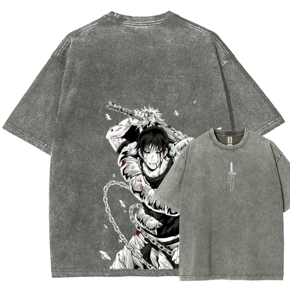 Jujutsu Kaisen Unisex Fit Washed T-Shirt