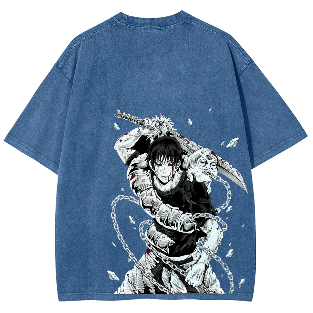 Jujutsu Kaisen Unisex Fit Washed T-Shirt