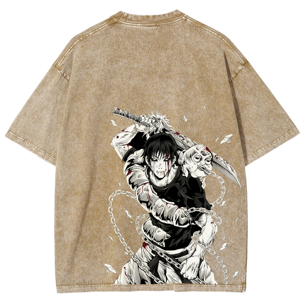 Jujutsu Kaisen Unisex Fit Washed T-Shirt