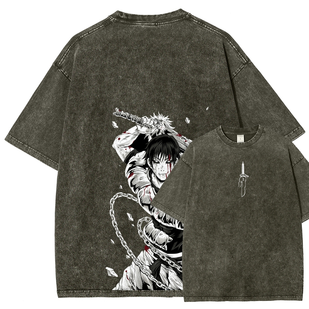 Jujutsu Kaisen Unisex Fit Washed T-Shirt
