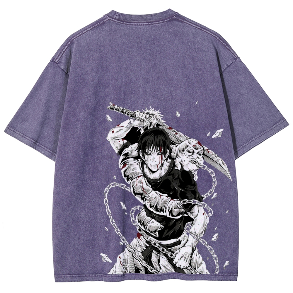 Jujutsu Kaisen Unisex Fit Washed T-Shirt