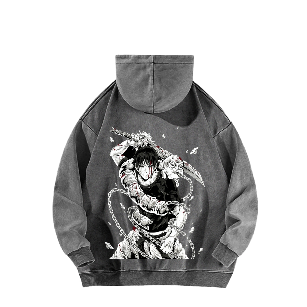 Jujutsu Kaisen Unisex Washed Hoodie