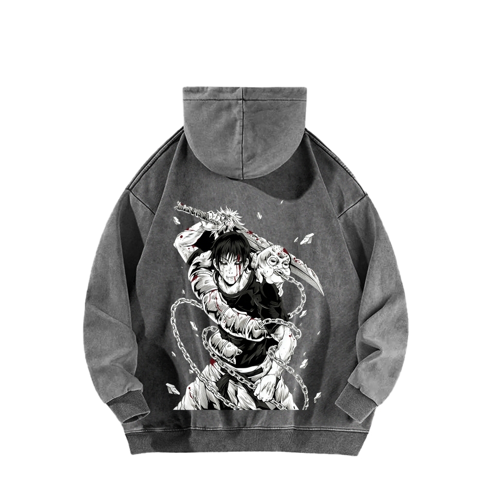 Jujutsu Kaisen Unisex Washed Hoodie