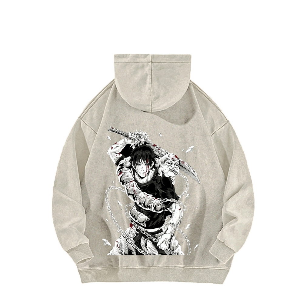 Jujutsu Kaisen Unisex Washed Hoodie