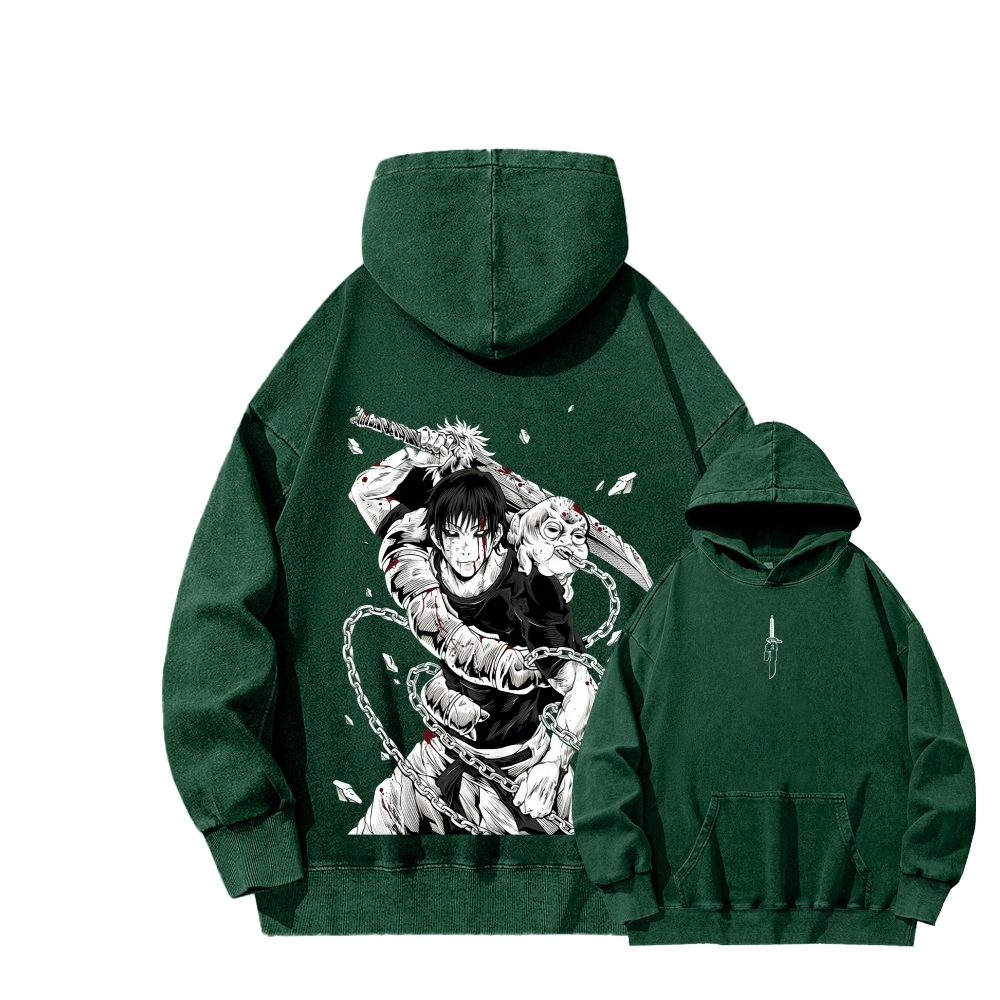 Jujutsu Kaisen Unisex Washed Hoodie