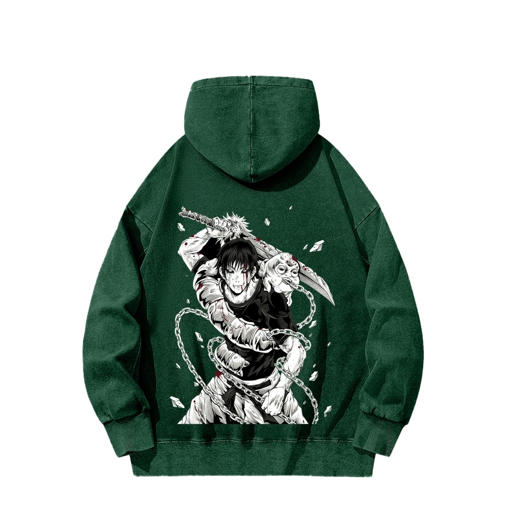 Jujutsu Kaisen Unisex Washed Hoodie