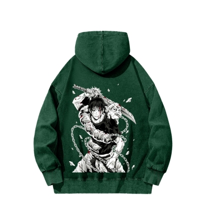 Jujutsu Kaisen Unisex Washed Hoodie