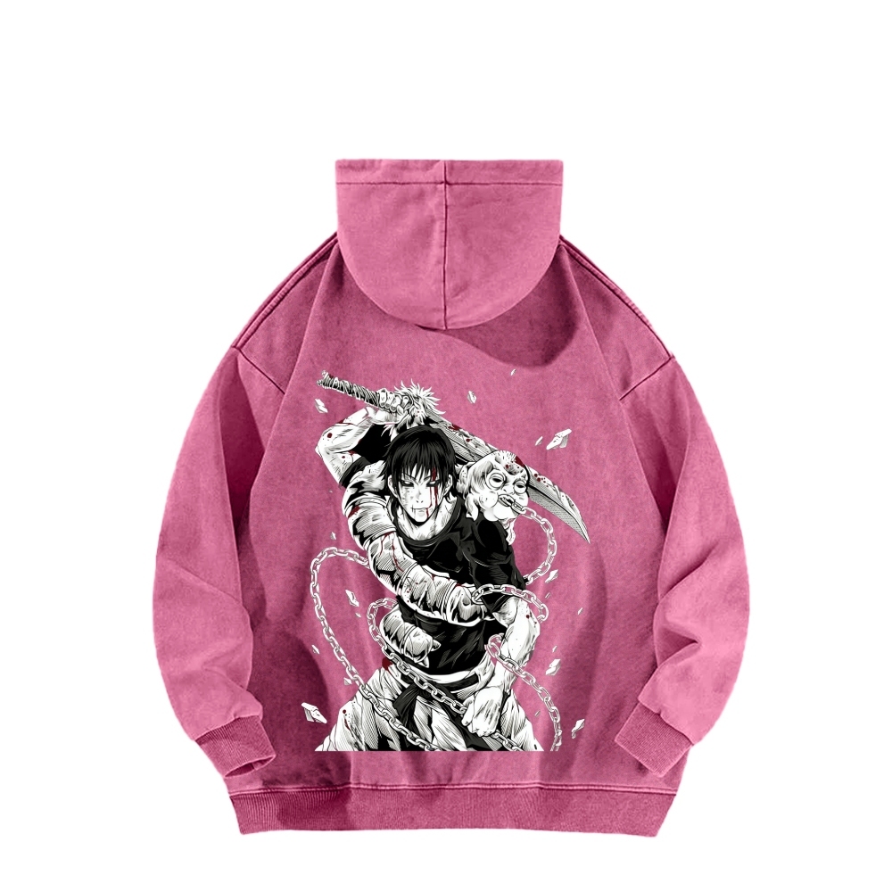 Jujutsu Kaisen Unisex Washed Hoodie