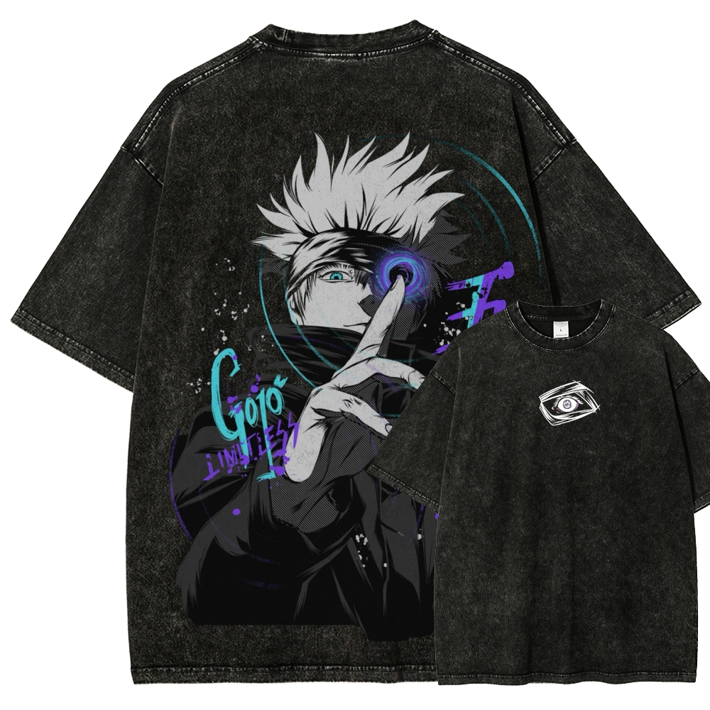 Jujutsu Kaisen Unisex Fit Washed T-Shirt
