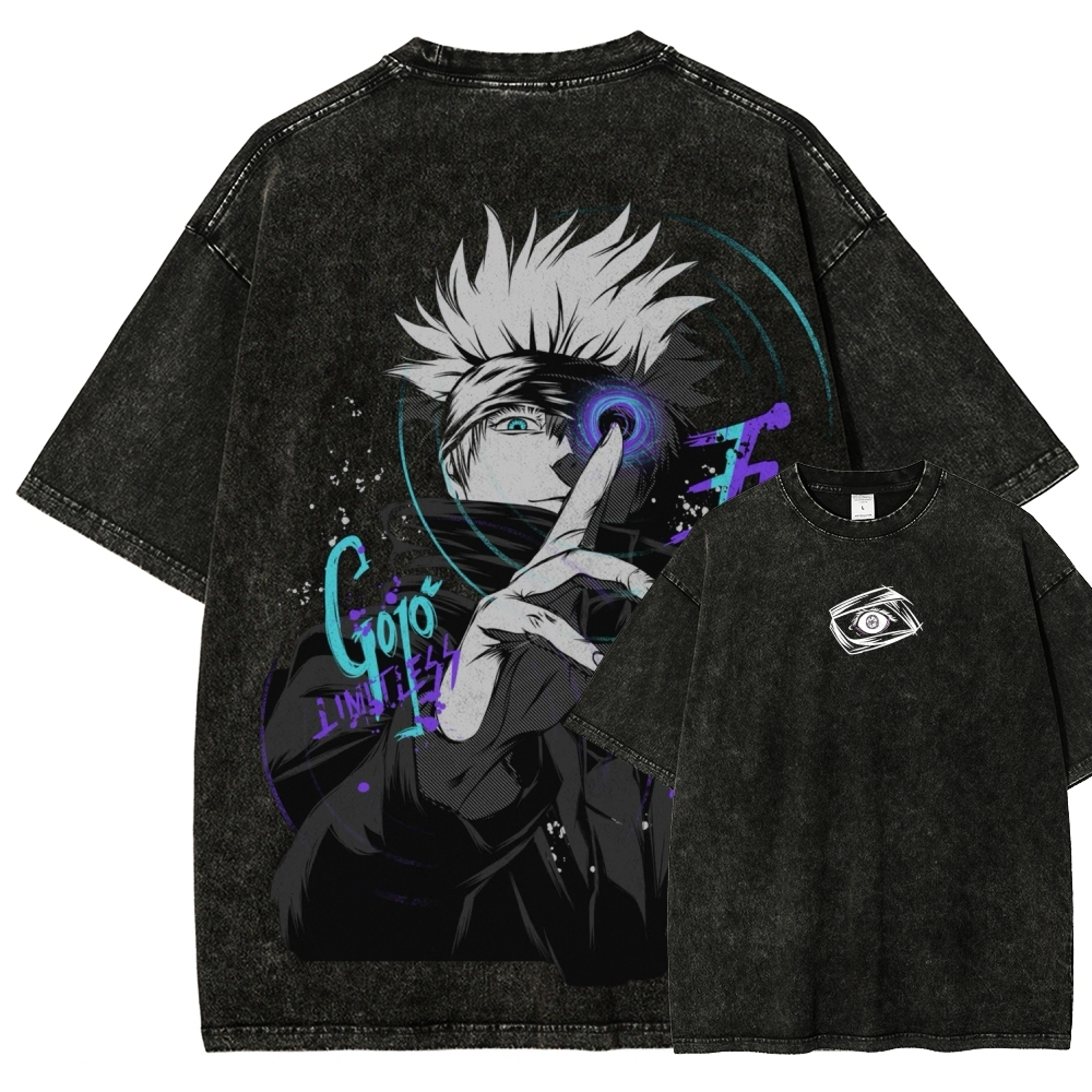 Jujutsu Kaisen Unisex Fit Washed T-Shirt