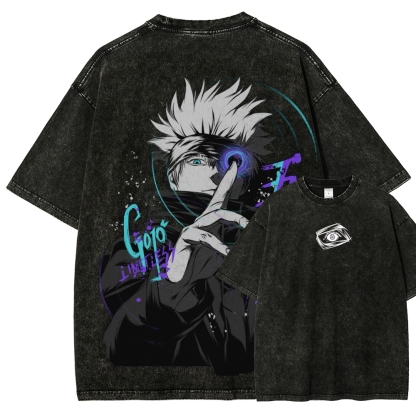 Jujutsu Kaisen Unisex Fit Washed T-Shirt