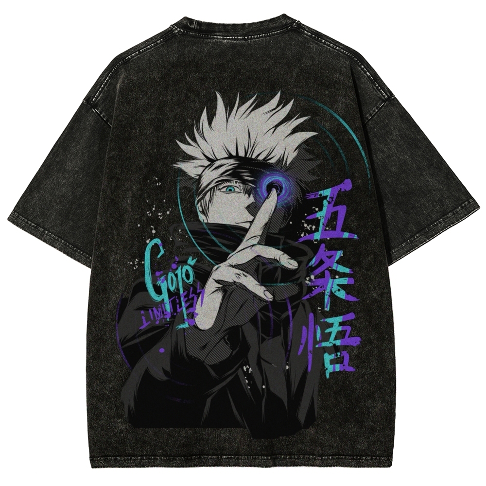 Jujutsu Kaisen Unisex Fit Washed T-Shirt