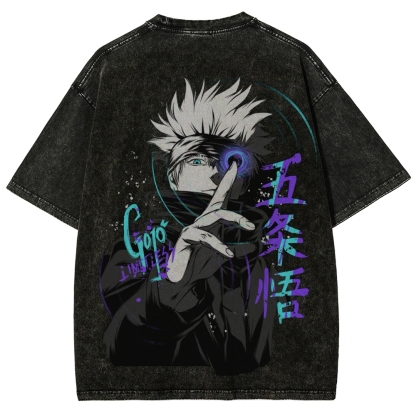Jujutsu Kaisen Unisex Fit Washed T-Shirt